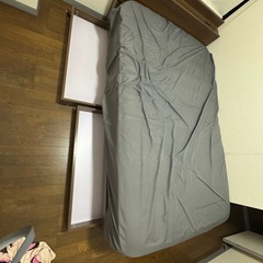 セミダブルベットフレームの画像