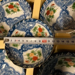 錦伊万里　茶碗セットの画像