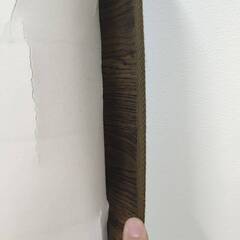 木目調　ダイニングラグ　撥水　防炎　185×280cmの画像