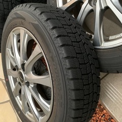 〈2024年購入〉スタッドレスタイヤ、未使用に近い、155/65R  14インチの画像