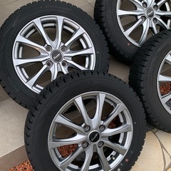 〈2024年購入〉スタッドレスタイヤ、未使用に近い、155/65R  14インチの画像