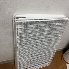 ２段ベッド　階段、棚付きの画像