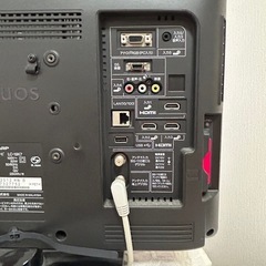 19インチの液晶テレビとテレビ台セットを無料でお譲りします。の画像