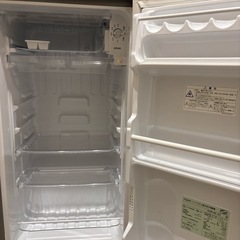 アクア 冷蔵庫 ノンフロン冷蔵庫 AQR-8K(S) 75L 2021年製の画像