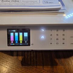 【美品】新古プリンタ+FAX+子機（ブラザーMFC-J730DN）の画像