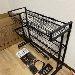 スチールラック　美品の画像