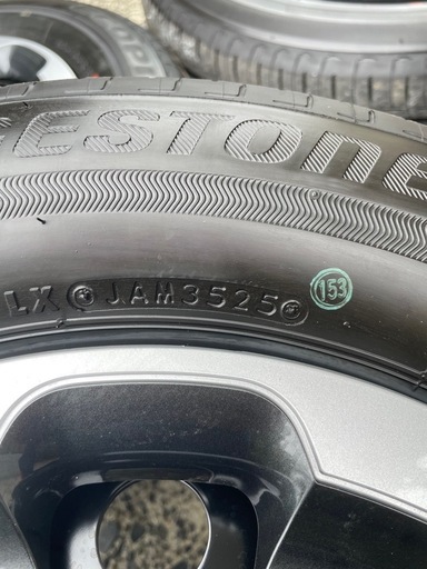 (新品同様)シエンタ純正ホイールタイヤセット ナット付き