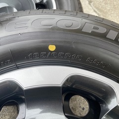 新車外し シエンタ純正ホイールタイヤセットの画像