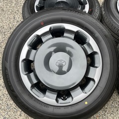 新車外し シエンタ純正ホイールタイヤセットの画像