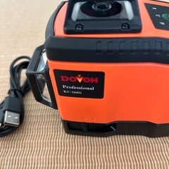 【手渡し】レーザー水平機　DOVOH K3-360Gの画像