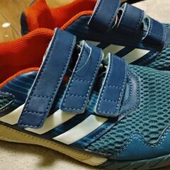 中古の子供用運動靴、2足販売します  スケッチャーズ：21 cm アディダス：21.5 cmの画像
