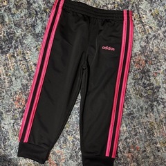 adidas ベビー服  2T(90) 中古美品　ズボン の画像