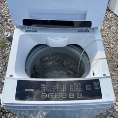 アイリスオーヤマ全自動洗濯機 IAW-T602E　2021年製の画像