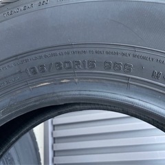 定価の半値以下　新車外し195/80/15 96s の画像