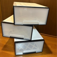 衣装ケース　3個まとめての画像