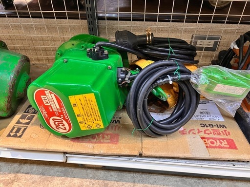 フタバ FUTABA 電動 チェーンブロック リモコン付き MH 250kg ホイスト 【11095732】