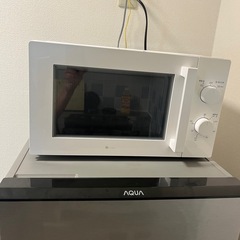 一人暮らし向け冷蔵庫＋電子レンジ 5000円 値引き交渉可  (取引先決定！)の画像