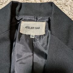 アトリエサブ　黒のジャケット　9号Мサイズの画像