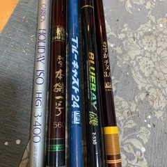 釣り竿ジャンク5本の画像