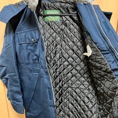 【新品未使用】防寒コート（フード付）Ｌサイズ　作業服の画像