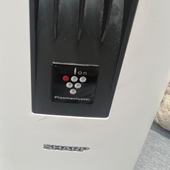 美品SHARPセラミックファンヒータープラズマクラスター暖房空気清浄機の画像