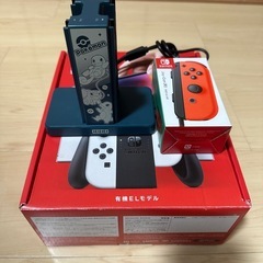 Nintendo Switch の有機ELモデル ホワイトの画像