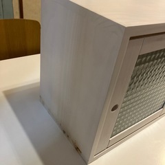 ☆天然木 調味料 ラック カウンター上　スパイスラック 白 ホワイトの画像