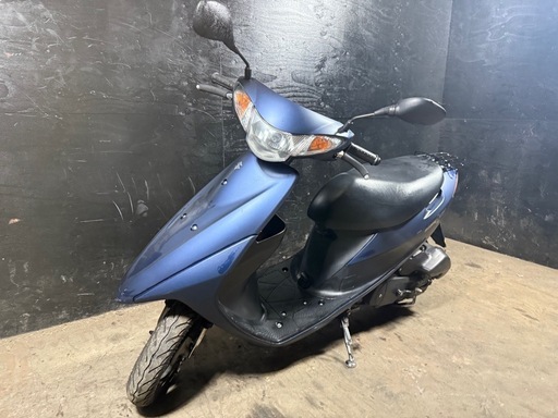★支払総額6.2万円★関東圏内即日配送可能！ 全車走行テスト済みです！ スズキ アドレスV50 紺 CA4BA 人気のV50！ 4ストインジェクション！ 集中キー！ サイスタ付き！ バッテリー新品！