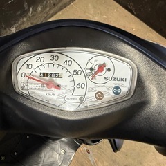 ★支払総額6.2万円★関東圏内即日配送可能！ 全車走行テスト済みです！ スズキ アドレスV50 紺 CA4BA 人気のV50！ 4ストインジェクション！ 集中キー！ サイスタ付き！ バッテリー新品！の画像