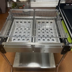 スノーピーク ツインバーベキューボックスPRO　使用済み美品　廃盤品❗️の画像