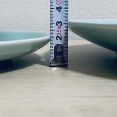 無印良品　青白磁　丸皿　プレート　23cm×1 /  15cm×2
の画像
