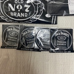 ジャックダニエルグッズ　T シャツ　バンダナ　コースターの画像