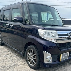 【支払総額24.8万円】h26年式タントカスタム車検令和9年8月機関良好 即日納車ok両側パワスラ スマアシ付き ウェルカムシート 不具合無し！の画像