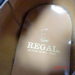 REGAL 26.0cmEE本革シューズの画像