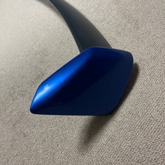 スバル インプレッサ GDB F型 G型 ルーフベーンスポイラー WRブルーマイカの画像