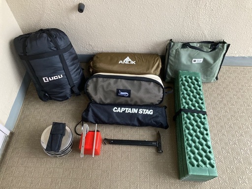 【取引中】 ◆ソロキャンプセット