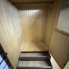 【高級】タンス アンティーク 鍵付きの画像