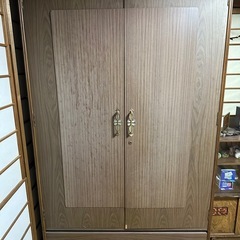 【高級】タンス アンティーク 鍵付きの画像
