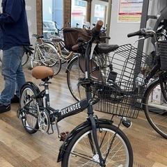折りたたみ自転車の画像