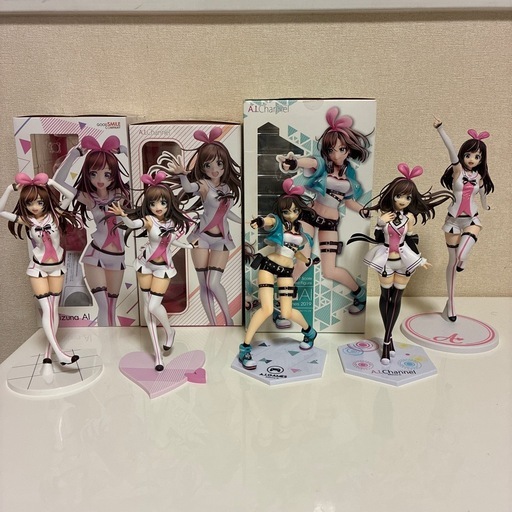 フィギュア　キズナアイ　5個