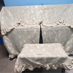 YAMAHA アップライトピアノ　イスセット　差し上げますの画像