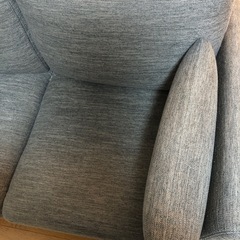 ソファ片側左肘掛付き2-3人用の画像