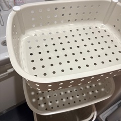 ランドリーラック　３段　中古　の画像