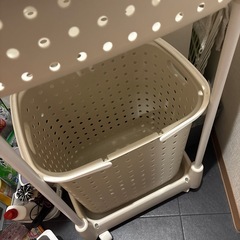 ランドリーラック　３段　中古　の画像
