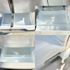 【❗️✨大容量✨❗️】🧊Panasonic 大型冷蔵庫 NR-F472V-N✨475L 2016年製 凹み多め 現状渡し💡の画像