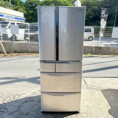 【❗️✨大容量✨❗️】🧊Panasonic 大型冷蔵庫 NR-F472V-N✨475L 2016年製 凹み多め 現状渡し💡の画像