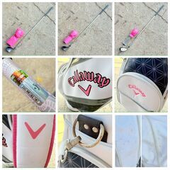 【❗️✨女性に人気✨❗️】Callaway Solaire レディース用ゴルフセット✨軽量・振りやすいモデル🌸の画像