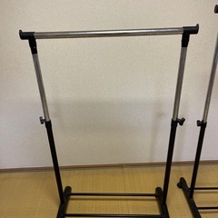ハンガーラック×2点の画像