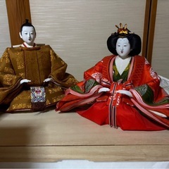 0円木製着物ダンス、木製衣装ダンス、雛人形の画像