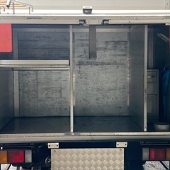 トラック荷台BOX  ボトルカー？　3面扉
の画像